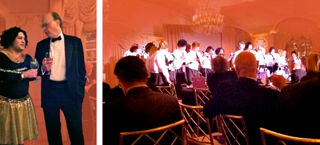 Se fotografierne fra festen i Wall Street-logen i januar 2012