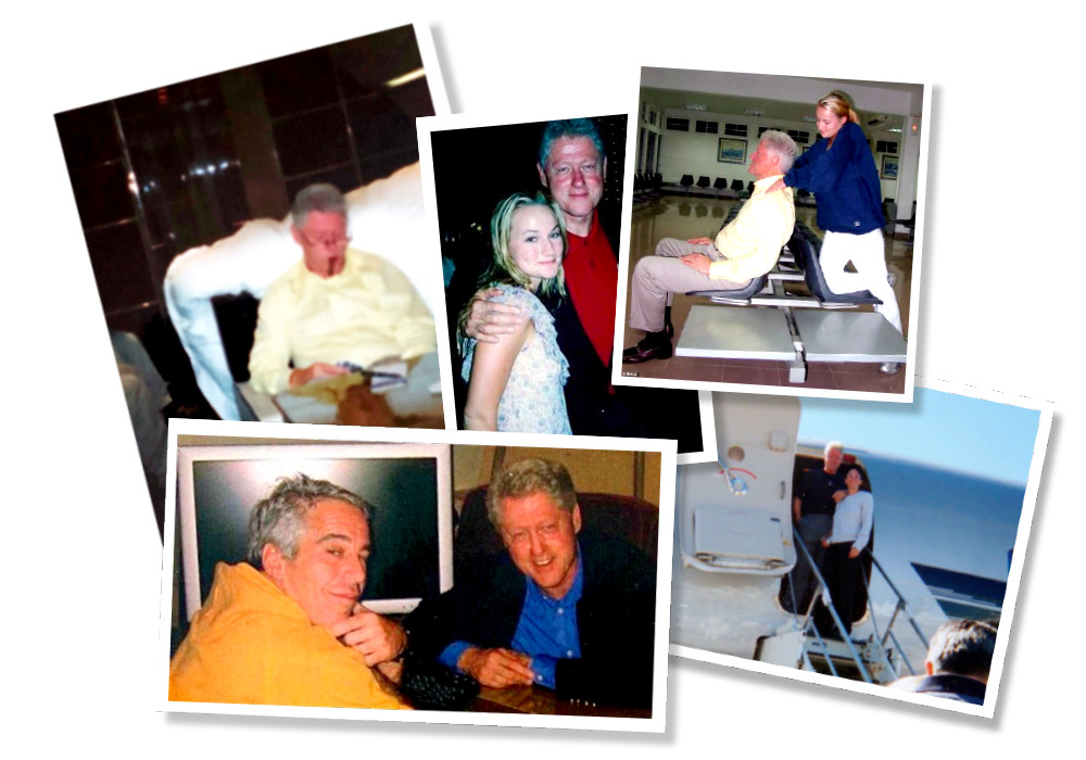 Donald Trum og Jeffrey Epstein til fester