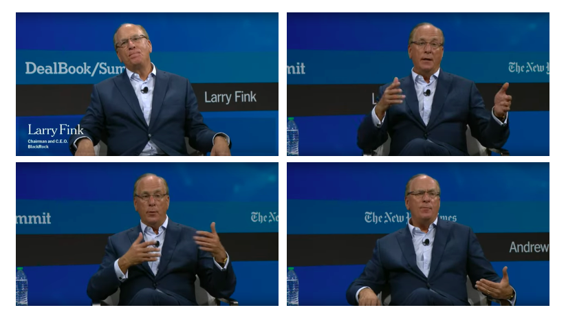 Larry Fink agiterer for miljømæssig og social ansvarlighed